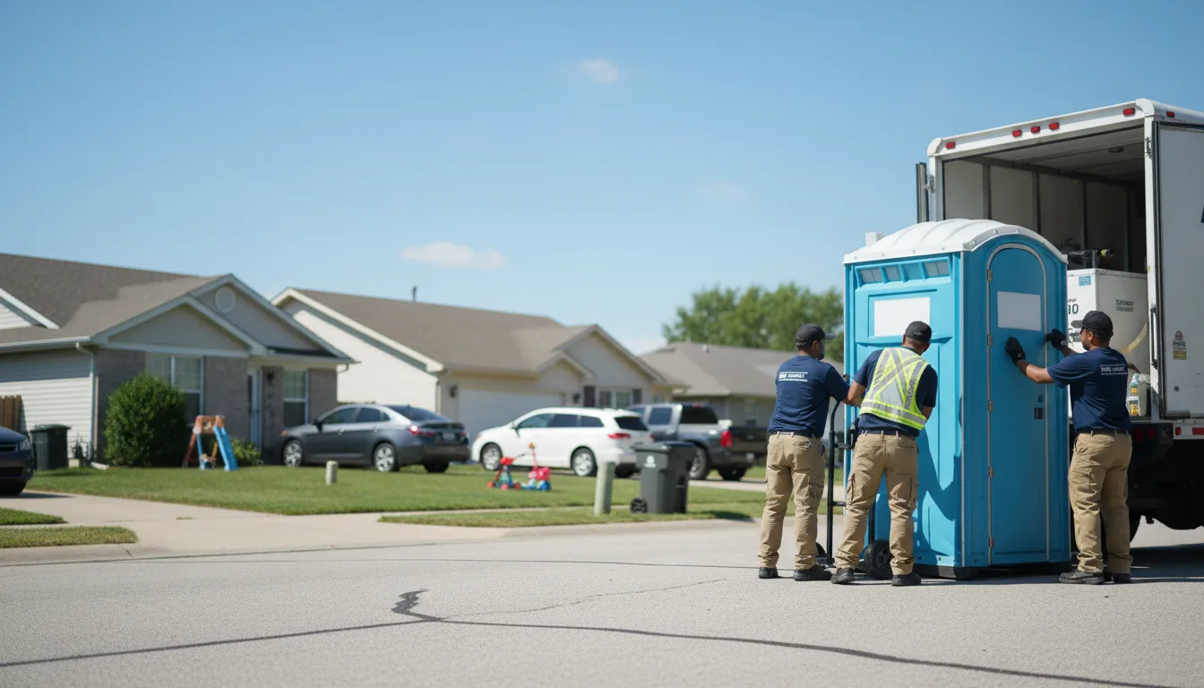 Standard Porta Potty Rentals in Chenoa, IL near me
